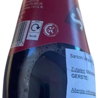 Стеклянные бутылки солодового уксуса Sarson's, 2 x 250 мл.