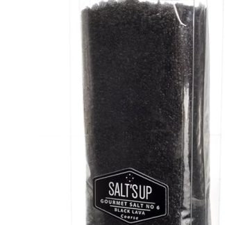 Крупная черная лавовая соль Salt'sUp