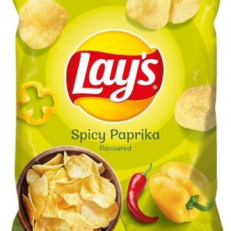 Картофельные чипсы Lay's со вкусом острой паприки, 130 г