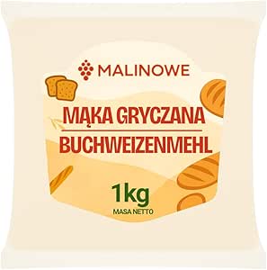 Малиновая гречневая мука, 1 кг гречневых зерен