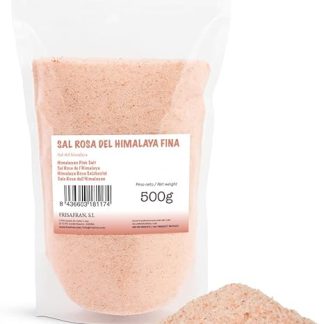 FRISAFRAN мелкая гималайская соль 500 г мелкая розовая кристаллическая соль гималайская соль каменная соль натуральная нежная гималайская розовая соль нежная гималайская розовая соль крупная соль