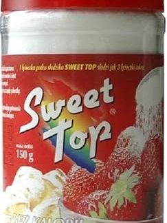 Красный порошковый подсластитель 150 г Sweet Top Domos