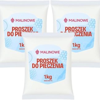 Малиновый разрыхлитель для выпечки, 3 x 1 кг, натуральный, премиум качества.