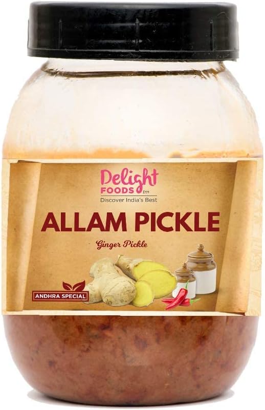 Специальные соленья DelightFoods Andhra Special, 250 г (аллам (имбирь))