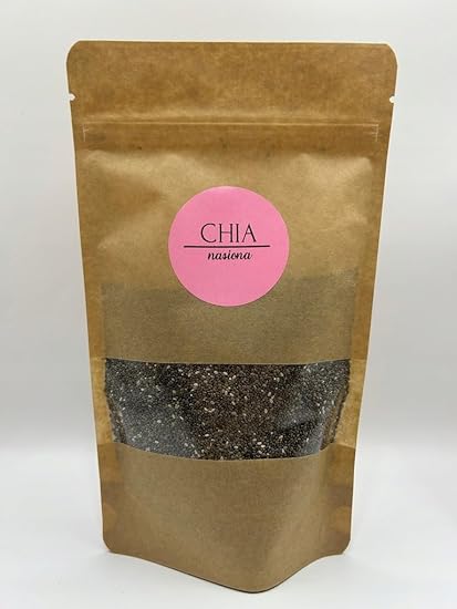 Семена чиа 500 г, натуральные, высококачественные суперфуды.