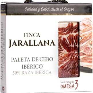 Финка Харальяна Нарезанная иберийская лопатка 10 штук по 700 г Коробка бескостной иберийской лопатки 50% Вакуумная упаковка