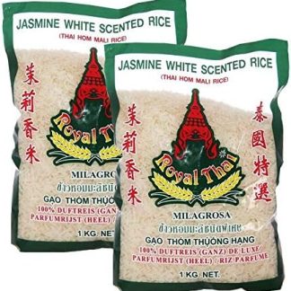 Королевский тайский жасминовый рис с ароматом жасмина, 1 кг, 2 штуки (2 x 1000 г)