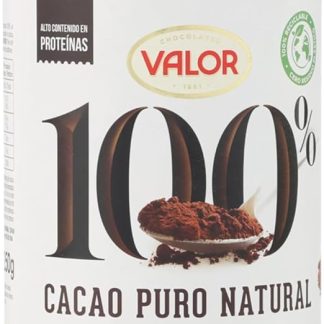 Valor - Натуральное какао Puro, 100% растворимое в масле. Син Асукарес Аньядидос. Грех клейковиной. Интенсивный сабор и аромат. 100% натуральный. Соль
