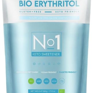 BeKeto No1 KETO Натуральный эритритол. Эритритол 500 г, порошковый подсластитель, низкокалорийный кето-заменитель сахара.