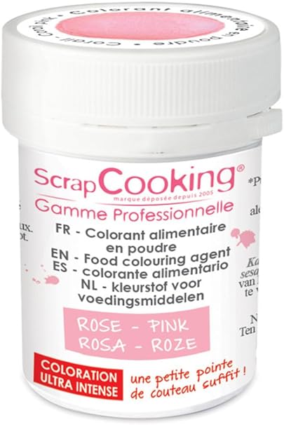 Пищевой краситель ScrapCooking (искусственный) светло-розовый