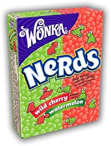 Конфеты Wonka Nerds «Дикая вишня и арбуз», коробка 46,7 г