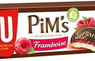 Epicerie LU PIM'S - Малиновый крем Pim'S 150 г - Набор из 4 штук, быстрая и бесплатная доставка