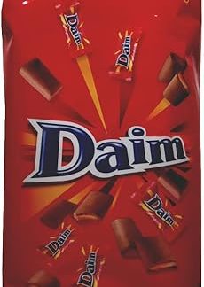 Daim Minis, карамель с маслом и миндалем в молочном шоколаде - 200 г - 6 шт.