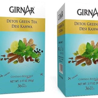 Зеленый чай Girnar, Desi Kahwa, 36 чайных пакетиков (36 чайных пакетиков (2 штуки))