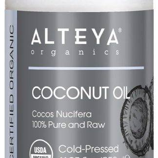 Alteya Bio Extra Virgin Coconut Oil (Cocos Nucifera) 350 мл – Шри-Ланка – 100% сертифицированное Министерством сельского хозяйства США чистое натуральное масло для тела – для ухода за телом, волосами и губами.