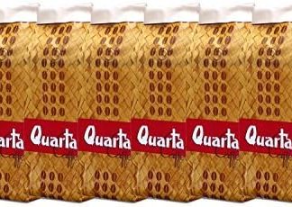Набор кофейных зерен QUARTA, 6 упаковок по 500 г. Итальянский кофе Апулии (Salentino), произведенный и упакованный в Саленто. Оригинальный итальянский кофе, произведенный в Саленто, Апулия.