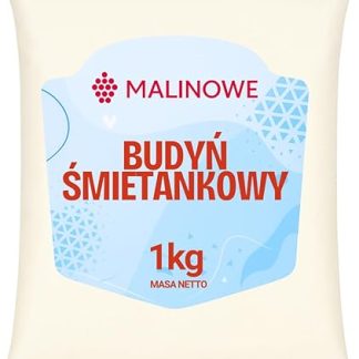 Малиновый кремовый пудинг в порошке, 1 кг, с идеальным сливочным вкусом.