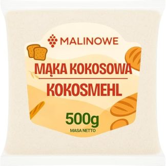 Малиновая кокосовая мука 500 г, высокое качество, идеально подходит для выпечки.