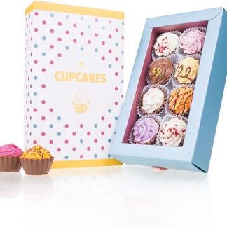 8 кексов пралине в форме американских кексов оригинальные шоколадные конфеты в подарок подарок шоколад День матери День отца День парня девушка женщина сладости