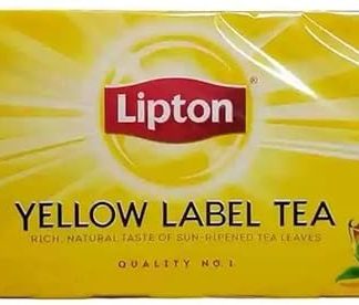 Черный чай Lipton Yellow Label 100 г (50 пакетиков)