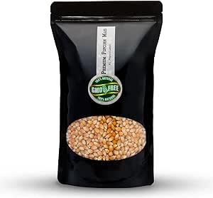 Кукурузный попкорн Premium Butterfly Popcorn 1000 г, XL, объем лопания 1:46, в упаковке, сохраняющей вкус, без ГМО.