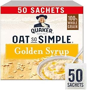 Овсяная каша Quaker Oat So Simple с золотистым сиропом, 50 шт. по 36 г Упаковка может отличаться 100% цельное зерно Oat so Simple Семейная упаковка Читать за 2 минуты Продавец: Essential Products