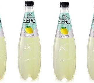 6 ПЭТ-бутылок лимонада San Benedetto Limone Zero без сахара, 75 мл, со вкусом лимона и лайма.