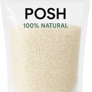 POSH Ароматный белый жасминовый рис, 5 кг, рассыпной, готовый к приготовлению блюд азиатской кухни.