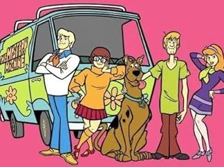 Вафли «Остия» для украшения и торты в стиле мультфильма «Скуби-Ду» (МОД. 2)