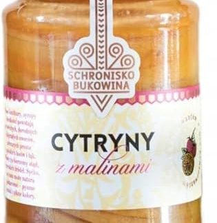 Лимоны с малиной 200 г в сиропе