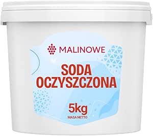 Малиновая пищевая сода, 5 x 1 кг, пищевая бикарбонат натрия.