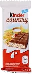 Молочный шоколад Kinder Country с хлопьями, 23,5 г