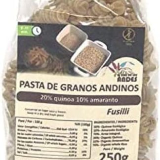 ARROZ INTEGRAL FUSILLI, КИНОА, АМАРАНТ 250 ГР
