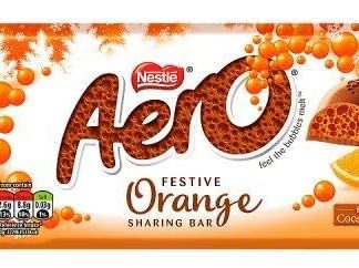 Апельсиновый шоколад Aero Tablica - 100 г - 2 шт. в упаковке