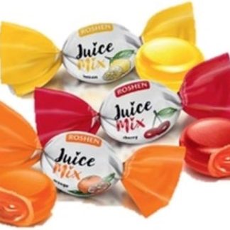 Конфеты ROSHEN Juice Mix с фруктовой начинкой, 1 кг