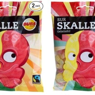 Лакрица Bubs Skull, 2 упаковки по 90 г