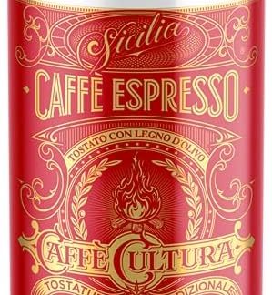 TRE FORZE! Эспрессо Caffè 500 г в высококачественной банке – кофейные зерна для эспрессо, традиционная обжарка на оливковых дровах, ручная работа – высококачественные кофейные зерна для полностью автоматических кофемашин.