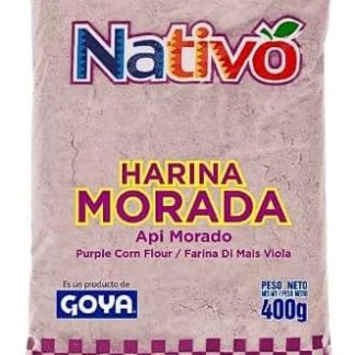 Nativo - Harina Morada - Farina Di Mais Viola - Producto Latino - 400 граммов