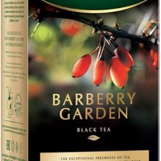 Черный чай Greenfield Barberry Garden Ароматизированный черный чай с гибискусом, барбарисом, васильком и незабудкой Ароматизированный черный чай Рассыпной чай 100 г