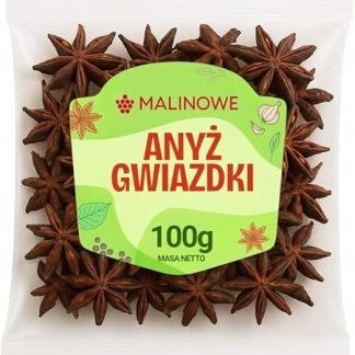 Малина, звездчатый анис, 100 г. Идеальный звездчатый анис.