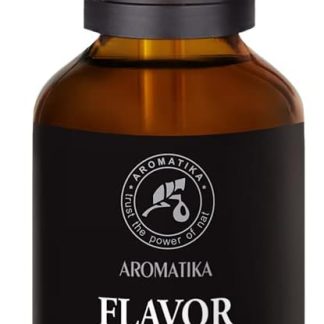 Ароматизатор «Ваниль» 50 мл - Флакон из темного стекла с пипеткой - Ванильный пищевой ароматизатор для домашней кухни и выпечки - Веганский - Без сахара - Без калорий