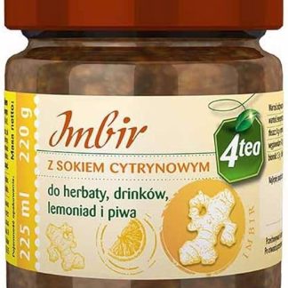 GREEK TRADE - HELCOM Имбирь с лимонным соком, 4 чайных ложки, 210 г