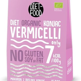 Диетическая лапша: вермишель из коньяка – органическая суповая лапша – тонкая азиатская лапша без глютена – рисовая лапша – низкоуглеводная, кето, веганская – без сахара, изготовлена ​​из муки коньяка – ширатаки