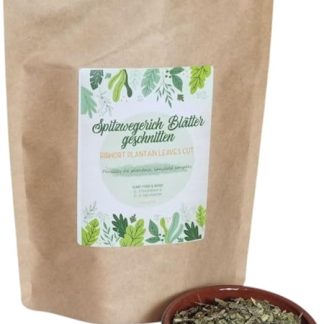 IGART FOOD & WOOD Подорожник ланцеолата (срезанные листья) Сушеная трава для настоев. Растительный ингредиент для традиционного травяного чая (200 г)