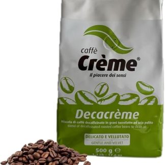 Кофе без кофеина марки Caffè Crème — итальянский Decacréme 500 г
