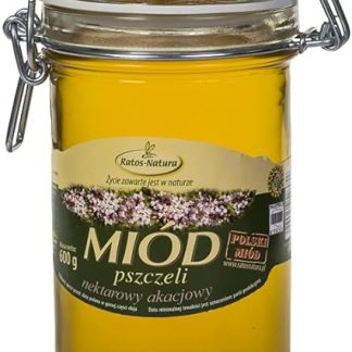 Акациевый мед РАТОС-НАТУРА / 600г