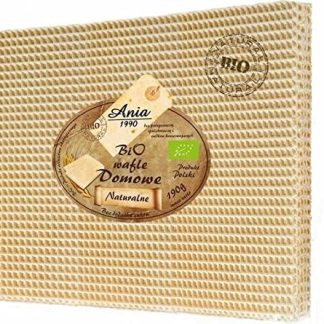 Домашние натуральные вафли без добавления сахара, органические, 190 г - BIO ANIA