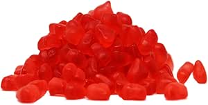 Желе в форме сердца из вишни, мелкие ягоды красной вишни, сердечки, 175 г