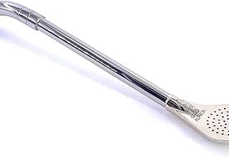 YVY Мате Бомбилла Мате Альпака | Ремесленная бомбилла | Пожизненная | Сделано вручную в Уругвае | Фильтрует все вырезы сопряжений