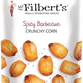Острая хрустящая кукуруза на гриле от Mr Filbert's Fine Foods | Без молочных продуктов и глютена | Слегка обжаренная и пропитанная острым соусом для гриля (15 штук)